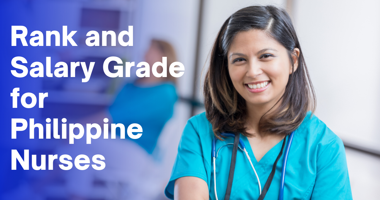 rank and salary grade for philippine government nurses